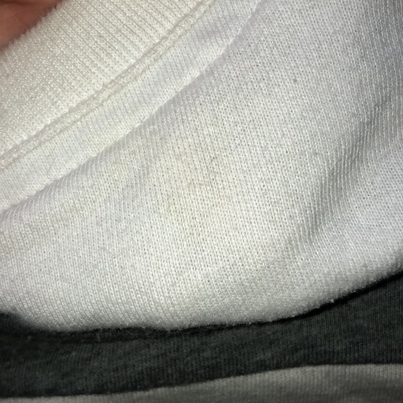 Victoria’s Secret pink off white Jersey style sweatshirt oversized size small​​ - Picture 7 of 7